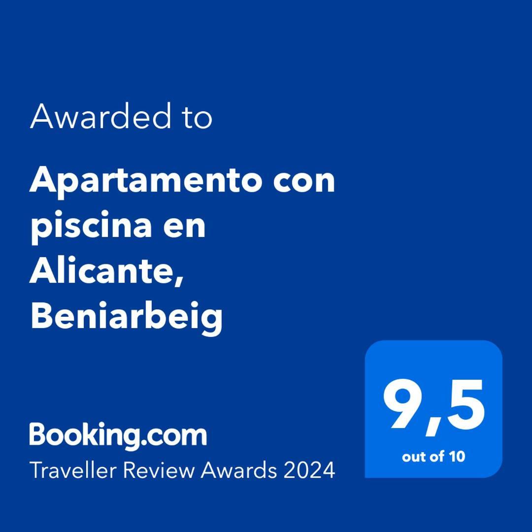 Apartamento Con Piscina En Alicante, Beniarbeig Exterior photo